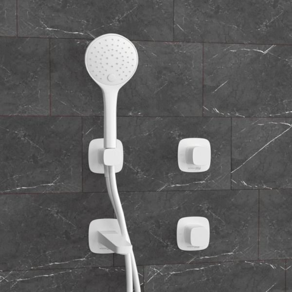 A9551.266.316.328.156.155 Встраиваемый комплект для ванны с лейкой и изливом