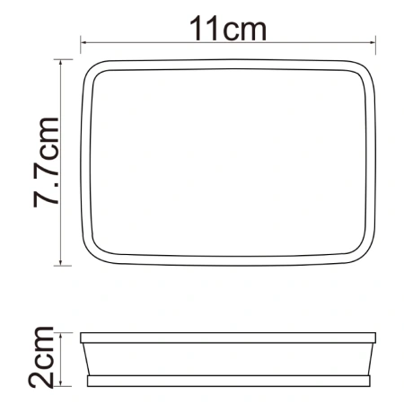 Мыльница WasserKraft Rossel K-5729