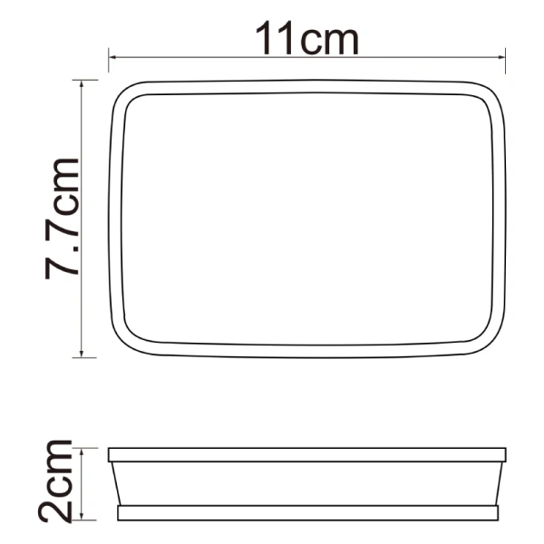 Мыльница WasserKraft Rossel K-5729