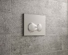 Комплект унитаза с инсталляцией Vitra Integra Round 9856B003-7205 с сиденьем Микролифт и клавишей смыва Хром глянцевый