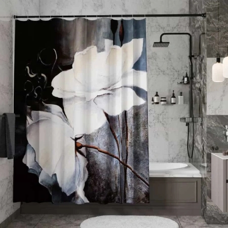 Штора для ванной WasserKraft Ammer SC-70102