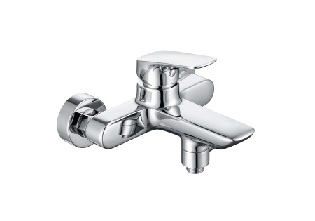 Душевой гарнитур Aquatek AQ1030CR, вертикальный монтаж, ABS-пластик, хром