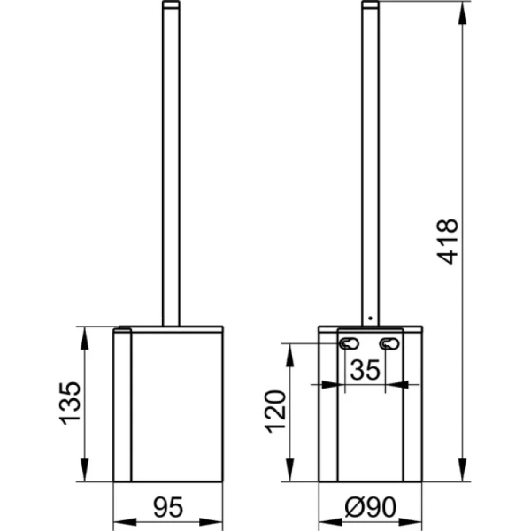 Ёршик KEUCO Plan 14972010100