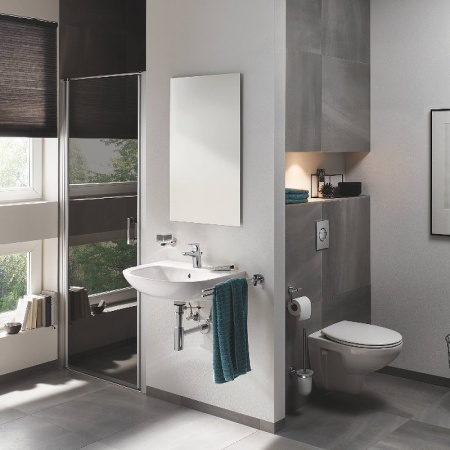 Раковина Grohe Bau Ceramic, подвесная, альпин-белая, керамика