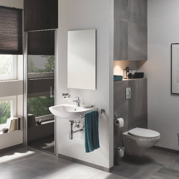 Раковина Grohe Bau Ceramic, подвесная, альпин-белая, керамика