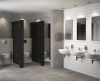 Комплект унитаза с инсталляцией Vitra S10 SpinFlush 9842B003-7206 с сиденьем Микролифт и клавишей смыва Хром глянцевый