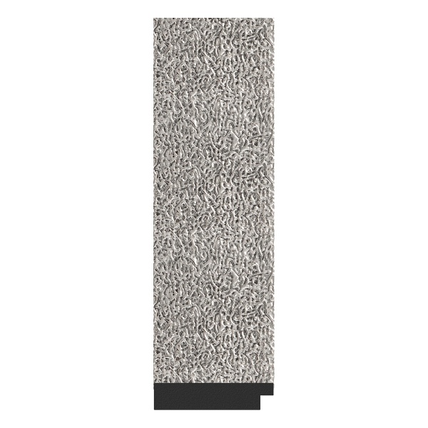 Зеркало настенное Octagon EVOFORM в багетной раме чеканка серебряная, 76,6х76,6 см, BY 3804