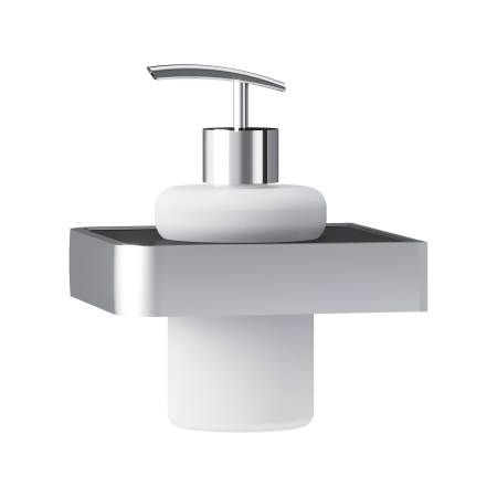 DA7736900 Jupiter Стеклянный диспенсер для жидкого мыла с настенным держателем