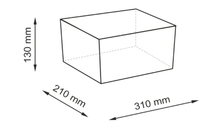 Корзина WasserKraft Aisch WB-550-S