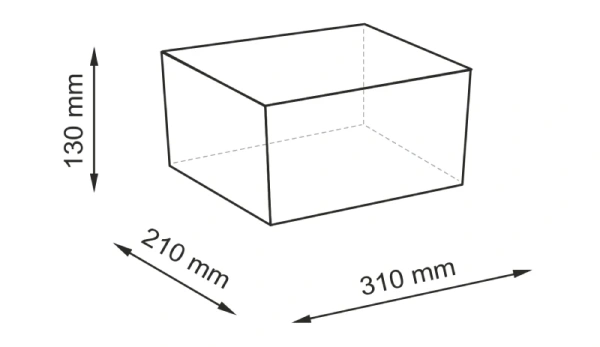 Корзина WasserKraft Aisch WB-550-S