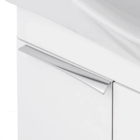 Тумба с раковиной белый глянец 65 см Акватон Беверли 1A2353K0BV010