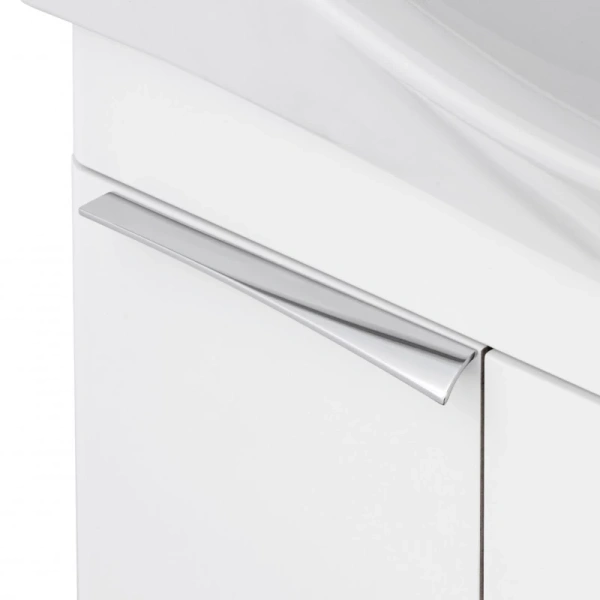 Тумба с раковиной белый глянец 65 см Акватон Беверли 1A2353K0BV010