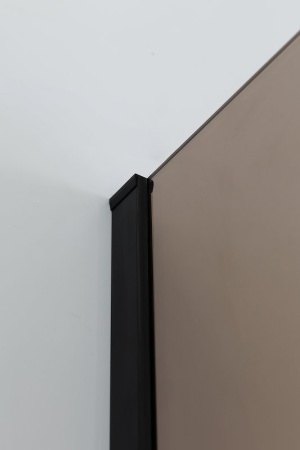 Душевая дверь Cezares Slider 110 SLIDER-B-1-100/110-BR-NERO профиль Черный матовый стекло бронзовое