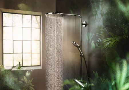 Душевая система Hansgrohe Raindance Select S 27633140 Бронзовый матовая