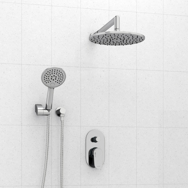 [ВЫВОД ИЗ АССОРТИМЕНТА] A14030 Встраиваемый комплект для душа с верхней душевой насадкой и лейкой