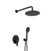 Встраиваемый душевой комплект CEZARES Nautic-DSIP-NOP, латунь, черный матовый
