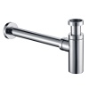 AQM7010CR Сифон для раковины латунный, Хром