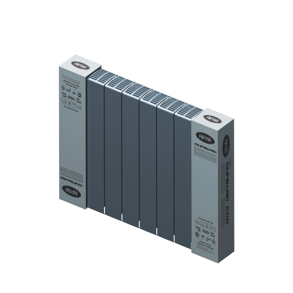 Радиатор биметаллический RIFAR SUPReMO 500 х 8 секций ТИТАН боковое подключение