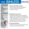AQM1005 Унитаз напольный Rimless c сиденьем SoftClose, горизонтальный выпуск. 620x345x415мм