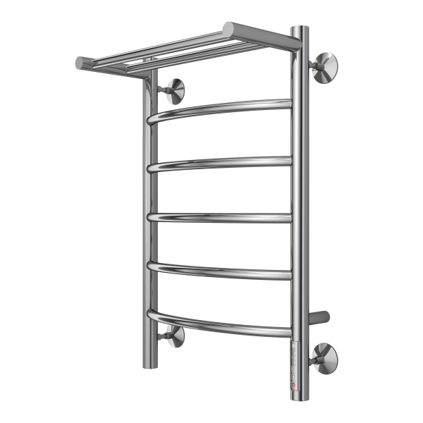 Полотенцесушитель электрический Terminus Классик П6 400x650 с полкой