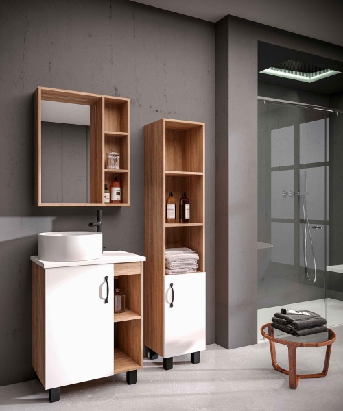 Столешница МДФ "ФЛАЙ-60 см" белая