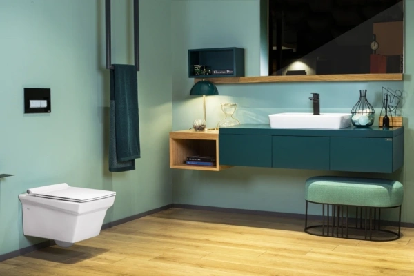 Раковина Serel Rita, накладная, санфарфор, 60х44х10 см, белая