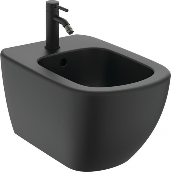 Биде Ideal Standard Tesi T3552V3 подвесное Черный шелк