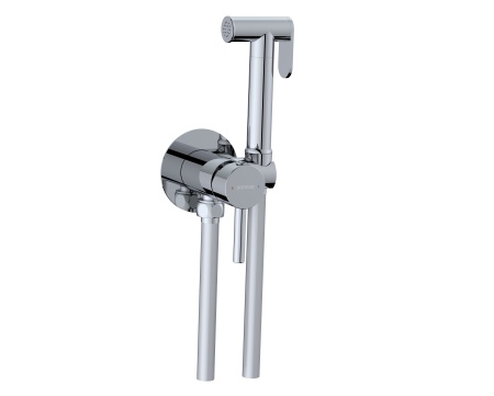 SC1001CH Гигиенический душ SANCOS Start со смесителем, цвет хром глянцевый