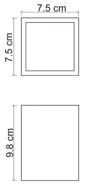 Стакан для зубных щеток WasserKraft Leine K-3828
