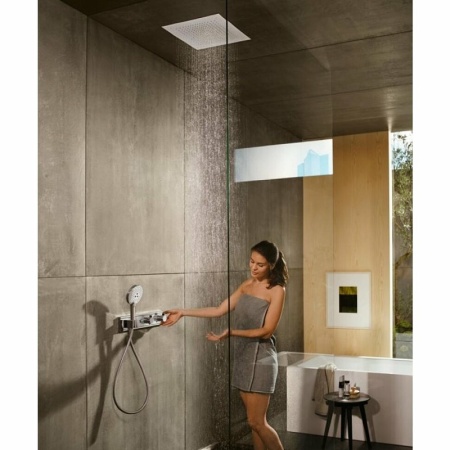 Смеситель для душа Hansgrohe RainSelect 15355000 с термостатом Хром