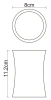Стакан для зубных щеток WasserKraft Salm K-7628