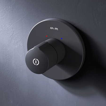 F85A65722 X-Joy TouchReel смеситель д/душа, монтируемый в стену, чёрный, шт.