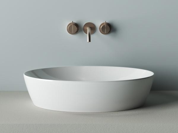 CN5018 Умывальник чаша накладная овальная Element 610*410*150мм