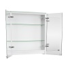 Зеркальный шкаф Geberit Smyle Square 60 500.273.00.1 подвесной Белый