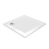 Душевой поддон WasserKraft Salm 27T03, антискользящий, квадратный, 90x90 см