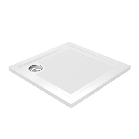 Душевой поддон WasserKraft Salm 27T03, антискользящий, квадратный, 90x90 см