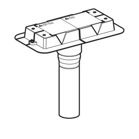 Корпус душевого лотка Geberit CleanLine UniFlex 154.153.00.1 с выпуском D50