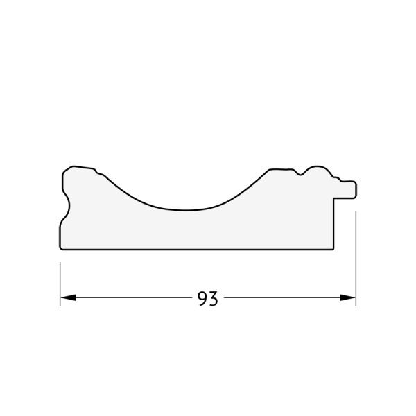 Зеркало настенное с фацетом EVOFORM в багетной раме серебряный акведук, 67х97 см, BY 1278