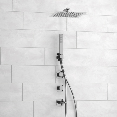 A8651.313.314.090.118.326.087.103 Встраиваемый комплект для ванны с верхней душевой насадкой, лейкой