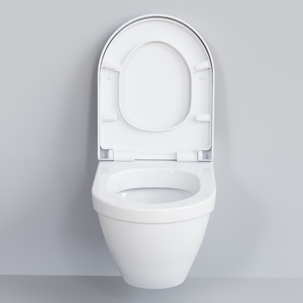 Сиденье д/унитаза Ambassador Nord 132T20001 (толстое) БЕЛОЕ