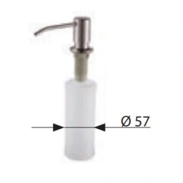 Дозатор для жидкого мыла 320 мл Alveus Callas 1129073