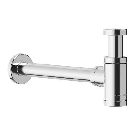 70001CH Дизайнерский бутылочный сифон для раковины с мокрым затвором (гидрозатвором), донная часть с