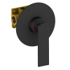 Гигиенический душ Timo Anni 2789/03SM, черный, латунь, встроенный