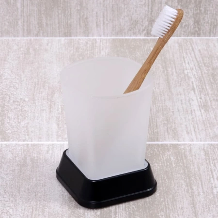 Стакан для зубных щеток WasserKraft Amper K-5428BLACK