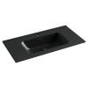 CN7002MB Умывальник накладной прямоугольный Element 913*466*171мм чёрный