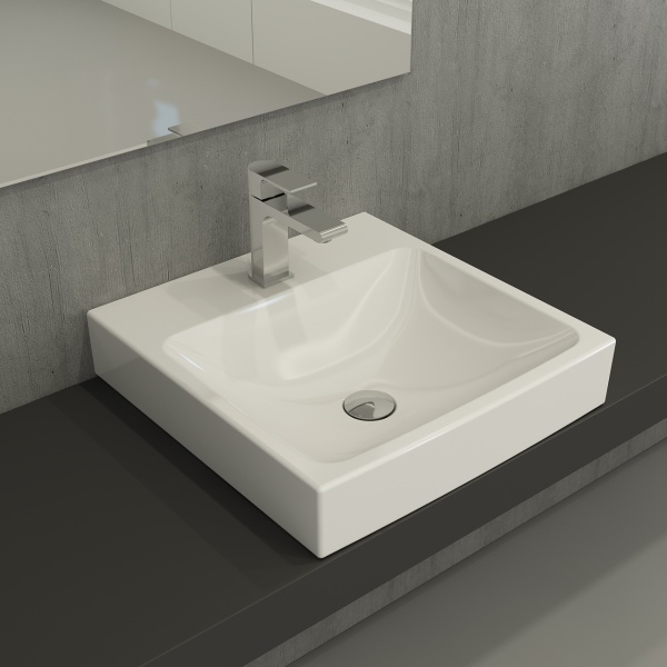 Раковина BERGES Strati, 48,5х48 см