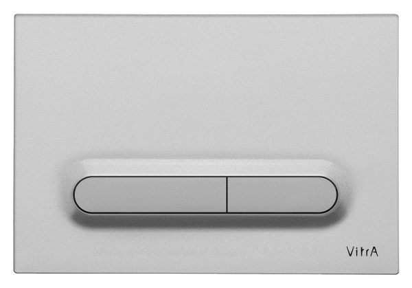Комплект унитаза с инсталляцией Vitra Metropole 9820B003-7201 с сиденьем Микролифт и клавишей смыва Хром матовый