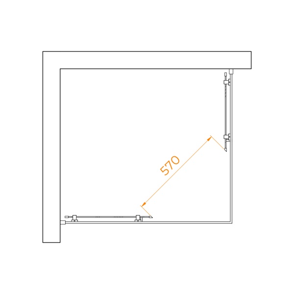 Душевой уголок RGW PA-040B