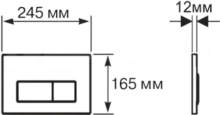 Унитаз с инсталляцией 3в1 SET AQUATEK ВЕГА-1905-017
