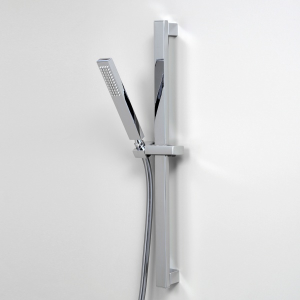 Душевой гарнитур WasserKraft A143, вертикальный монтаж, цвет хром, 1500мм